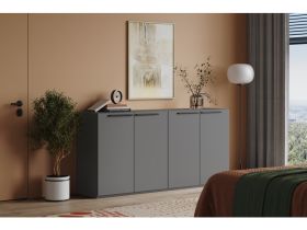 Тумба Кимбол 183x90 Графитовый