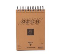 Блокнот для эскизов на спирали Clairefontaine "Sketch"
