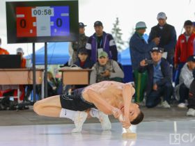 Завершились соревнования по мас-рестлингу и якутской вертушке на Играх Манчаары