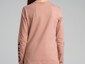 Фуфайка трикотажная для девочек (футболка с длинными рукавами)