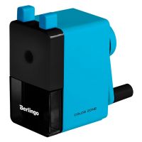 Точилка механическая Berlingo "Color Zone", голубая, пласт. корпус