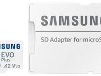 Карта памяти Samsung Evo Plus MB-MC128KA/KR microSDXC U3 Class 10 128GB с адаптером