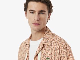 Мужская рубашка Lacoste из органического хлопка