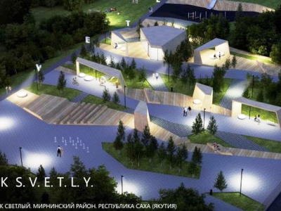 В Светлом идет второй этап строительства сквера