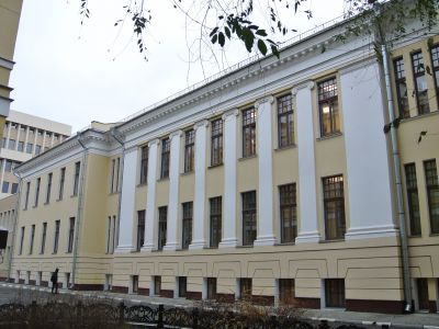 Корпус Коммерческого института, 1911-1912 гг., ХХ в., архитекторы С.У.Соловьев, А.В.Щусев