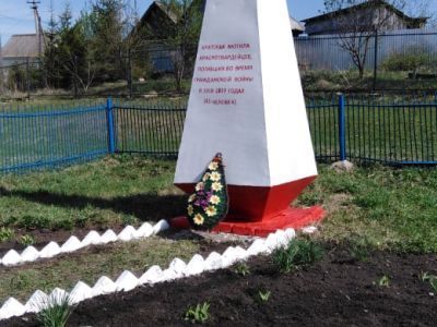 Братская могила красногвардейцев (45 человек), погибших во время гражданской войны в 1918-1919 годах