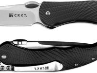 Полуавтоматический складной нож Enticer, CRKT 1060, сталь 1.4116 (X50CrMoV 15), рукоять термопластик