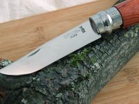 Складной Нож Opinel №8 VRI Luxury Tradition Bubinga, нержавеющая сталь Sandvik 12C27, Бубинга, 226086, подарочная упаковка