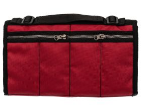 Сумка для 8 ножей с замком KTB, красная