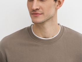 Базовый свитшот, Бежевый