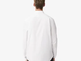 Мужская хлопковая рубашка Lacoste