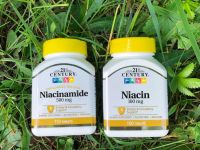 21st Century, никотинамид, замедленное высвобождение, 500 мг, 110 таблеток