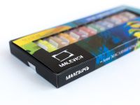 Набор масляных красок "Малевичъ" 12 цв*12 мл