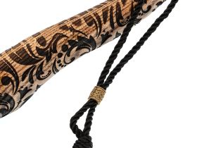 Кованый топор Медведь Хохлома, кулачный