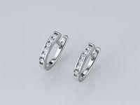 Серьги из серебра э0612сг05152100