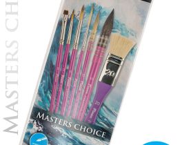 Набор кистей для акварели Pinax "MASTERS CHOICE SET I" АССОРТИ 7 шт