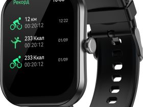 Умные часы Elari SE G12 Чёрные