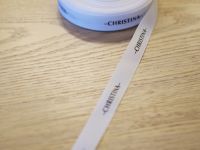 White Ribbon - Белая лента &quot;CHRISTINA&quot; 19мм(50М)