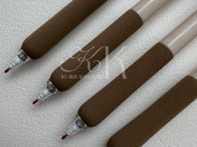 Набор ручек гелевых, автоматические Languo, 0,5 мм, 4 шт, чернила черные 2