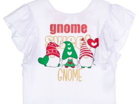 Фуфайка трикотажная для девочек (футболка)