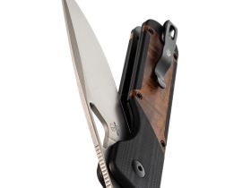 Складной нож Kizer Militaw сталь 154CM, рукоять Black G10/Mkuruti