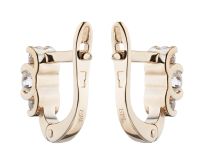 Серьги из красного золота э0212сг07153600