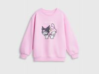 Толстовка с принтом для девочек, Розовый