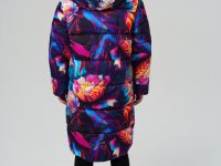 Пальто текстильное с полиуретановым покрытием для девочек