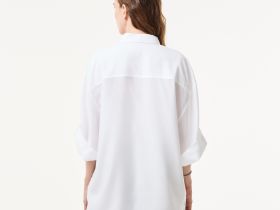 Женская рубашка Lacoste из тенселя