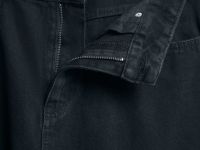 Джинсы Straight с накатом, Черный