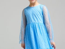 Платье трикотажное для девочек