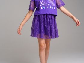 Юбка-легинсы трикотажные для девочек