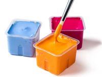 Гуашь HIMI 30 мл, №017 кислотно-синий