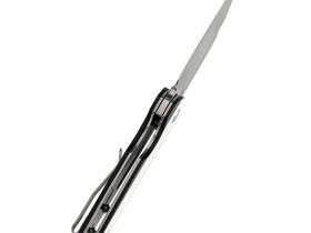 Складной нож Tenable Rafe L, сталь 14C28N, рукоять черно-белый G10