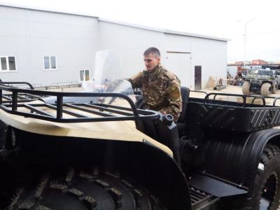 Герой России Николай Евдокимов: «Якутские квадроциклы незаменимы на передовой»