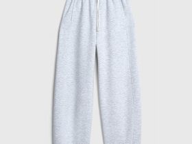 Трикотажные брюки для девочек, Серый