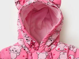 Комбинезон детский текстильный с полиуретановым покрытием для девочек