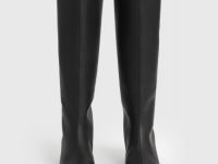 Сапоги из натуральной кожи, Черный