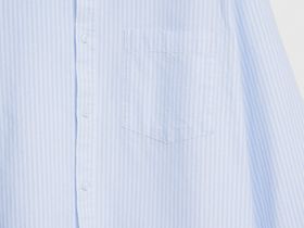 Рубашка из ткани оксфорд, Голубой