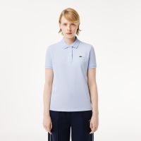 Женское поло Lacoste классического кроя из хлопка пике