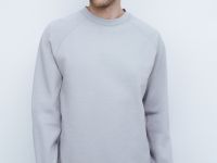 Объёмный свитшот, Серый