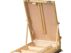 Этюдный ящик Pinax FE-5A, на алюм. треноге, бук