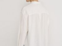 Рубашка изо льна с вискозой, Белый