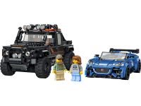 Speed Champions 77264 Конструктор Jaguar F-TYPE Project 7 & Land Rover Defender Classic