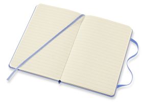 Записная книжка в линейку Moleskine "Classic" Pocket 9x14 см 192 стр., обложка голубая гортензия