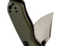 Складной нож Kizer Drop Bear 2, сталь Nitro-V, рукоять микарта, зеленый