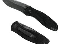 Полуавтоматический складной нож Kershaw Blur, сталь Sandvik 14C28N, рукоять алюминий, черный