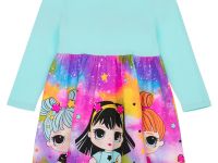 Платье трикотажное с принтом L.O.L