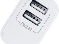 Зарядное устройство Rivacase PS4001 WD3 2xUSB White