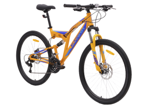 Велосипеды Двухподвесы Stark Jumper 27.1 FS D, год 2024, цвет Оранжевый-Синий, ростовка 18